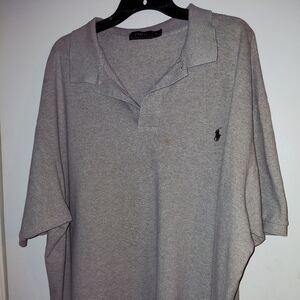 RALPH LAUREN POLO SHIRTS, COLLAR & V-NECK BUNDLE (3) size 3XB, used $35